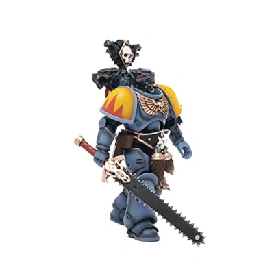 Bild av MERCHANDISING LICENCE Dark Source Trading Joytoy Warhammer 40,000 Space Wolves Claw Pack Torrvald 1/18 figur (nit)