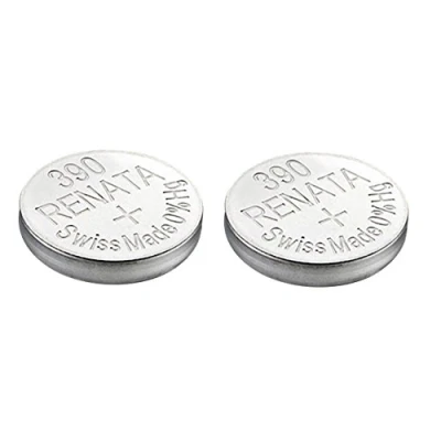 Bild av Renata Enkelt klockbatteri, schweizisk produkt, 390 eller SR1130SW AG10, 1,5V 2 x SR 1130 SW Silver