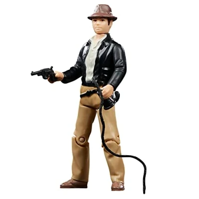 Bild av Indiana Jones och The Raiders of Lost Ark Retro Collection Toy, 3,75 tums actionfigurer för barn åldrar 4 upp (F6076)