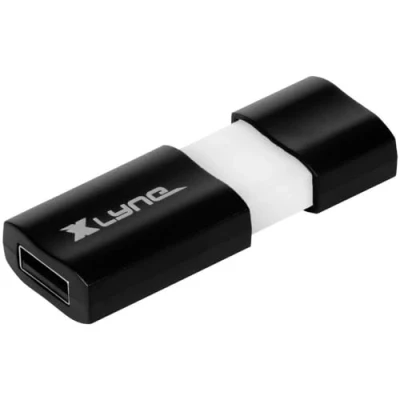 Bild av XLYNE WAVE USB Stick │64 GB│USB 3.0 minnesstick │push&amp;pull mekanism │Windows, Mac, Linux, svart