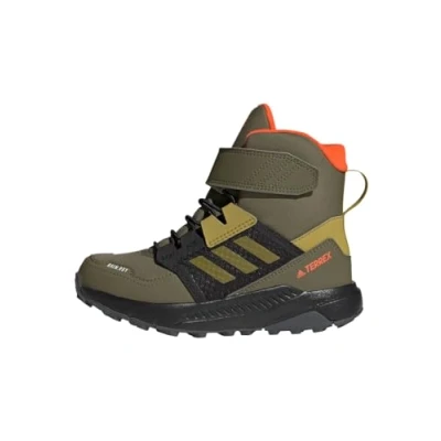 Bild av adidas Performance Terrex Trailmaker Unisex Hikingskor för barn, Storlek: 34, Focus olive/pulse olive/impact orange Textil/syntet