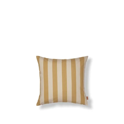 Bild av Ferm Living Strand Outdoor Cushion Kudde Warm Yellow/Parchment W50 x H50 cm