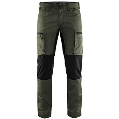Bild av SERVICEBYXA 1459 1845 MED STRETCH ARMEGRÖN/SVART C50 Beijerbygg Byggmaterial