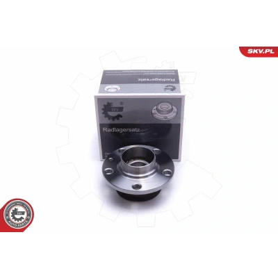 Bild av Hjullagersats, Bak, Bakaxel, seat toledo iv, skoda fabia ii, rapid, rapid spaceback, vw polo v, sedan 6RF501611, 6RF501611A, 6RU
