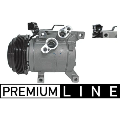 Bild av MAHLE ORIGINAL ACP 766 000P Compresseur De Climatisation RS09 12 PAG 46 YF 1234yf, R 134a HYUNDAI: i10 II 3/5 portes, I