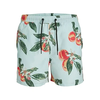 Bild av JACK &amp; JONES Herr JPSTFIJI JJSWIM Bahama badshorts, cloud Dancer, L, Molndansare, L
