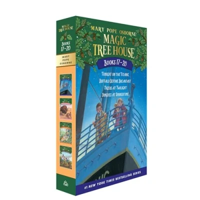 Bild av Magic Tree House Books 17 20 Boxed Set: the Mystery of Enchanted Dog