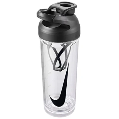 Bild av Nike Performance Hypercharge Shaker Bottle Vattenflaska, Storlek: One Size, Clear/black