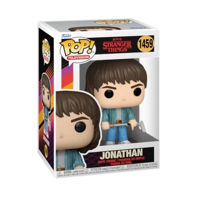 Bild av Funko POP! TV: ST Jonathan Byers med golfklubba Stranger Things Vinylfigur för samlare Presentidé Officiell Merchandise Leksaker barn och vuxna TV fans Modellfigur