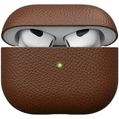 Bild av KeyBudz Artisan Series Leather Case Handcrafted for your Airpods 3