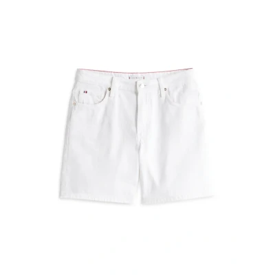 Bild av TOMMY HILFIGER Dam DNM RAIGHT KORT RW WHITE WW0WW45924, vit, NI26, Vit (Th Optic White), 52 SE