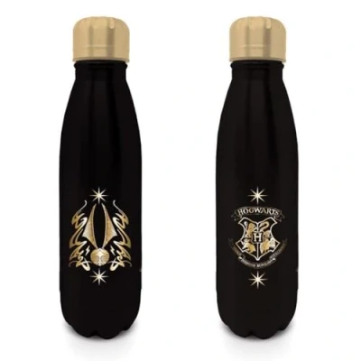 Bild av Harry Potter Mini Cola flaska (Quidditch Snitch design) metallvattenflaska 540 ml pojkar och flickor, gåvor för flickor pojkar, kvinnor officiella varor