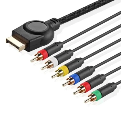Bild av TNP PS2 komponentkabel premium YPbPr komponent videokabel RCA AV för PlayStation 2/3 (PS2/PS3)