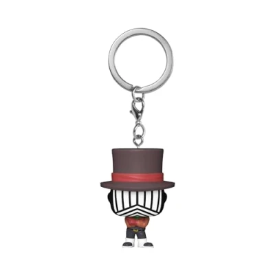 Bild av Funko POP! Nyckelring: MHA Mr Compress (Hideout) My Hero Academia Nyhet Nyckelring Samlingsbar Minifigur Strumpfyllare Presentidé Anime Fans Ryggsäcksdekoration