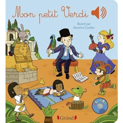 Bild av Mon petit Verdi Livre sonore avec 6 puces Dès 1 an