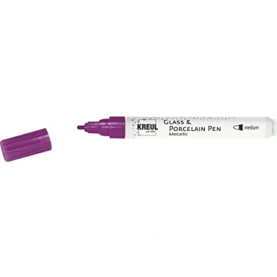 Bild av Kreul Hobby Line 16427 porslinskulspets, 2 4 mm metallisk lila