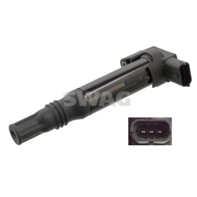 Bild av SWAG 62 10 3405 Bobine d&#039;allumage 12 PEUGEOT: 208 I 3/5 portes, 308 II 2008 Break, CITROËN: C3 II, DS3 3 C4 Cactus