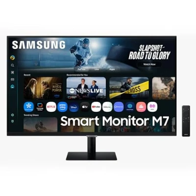 Bild av Samsung M70F, 81,3 cm (32 tum), 3840 x 2160 pixel, 4K Ultra HD, LCD, 4 ms, Schwarz