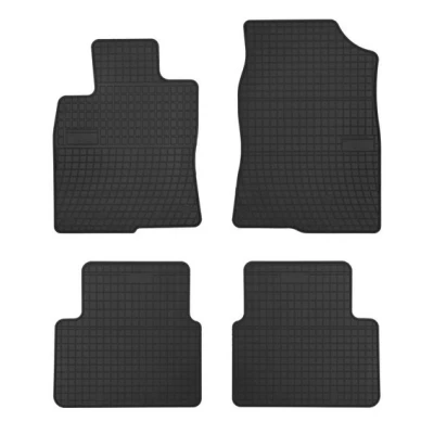 Bild av FROGUM 547921 Ensemble de tapis sol Caoutchouc avant et arrière 4 noir Sur mesure