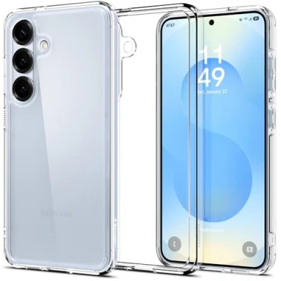Bild av Spigen Ultra Hybrid Case Kompatibel med Samsung Galaxy S25 Skal Fodral Kristallklart