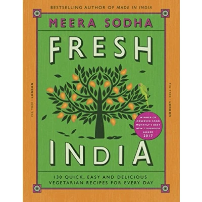 Bild av Fresh India: An Indian cookbook filled with 130 quick and easy vegetarian recipes for every day