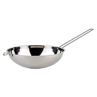 Bild av APS vattenbadskål, bain marie, skål högpolerad, med trådhandtag, Ø 18 cm, höjd 9 för 1,5 l volym, rostfritt stål 18/8