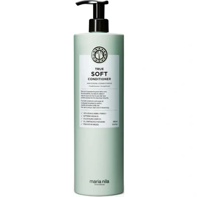 Bild av Maria Nila True Soft Balsam 1000 ml, För torrt hår, Arganolja återfuktar &amp; minskar friss, 100% Vegan Sulfat/Parabenfri