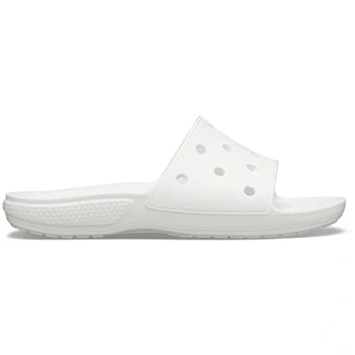 Bild av Crocs Classic Slide unisex vuxen Öppen tå Sandaler , White,37/38 EU