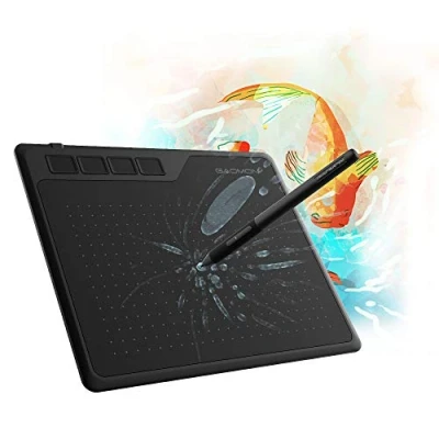 Bild av GAOMON S620 6,5 x 4 tum Pen Tablet 8192 Levels Press Graphic med Express Keys och batteridriven penna för att rita spela OSU