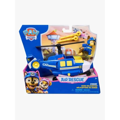 Bild av Paw Patrol: Air Rescue Chase Action Figur &amp; Hero Helicopter Toy med projektila avfyrare 2 projektiler, barnleksaker för pojkar och flickor ålder 3+