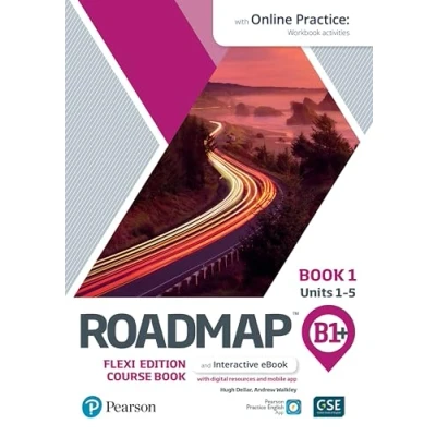 Bild av Roadmap B1+ Flexi Edition Course Book 1 with eBook and Online Practice Access