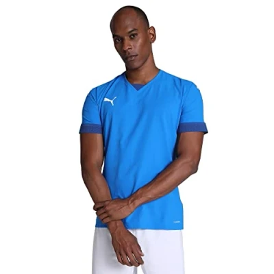 Bild av Puma Teamfinal Fussball Tshirt bas, Storlek: XL, Electricbluelemonade/limoges