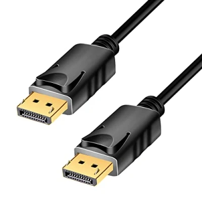 Bild av LogiLink CD0100 DisplayPort kabel, DP/M till DP/M, 4K/60 Hz, CCS, svart, 1 m