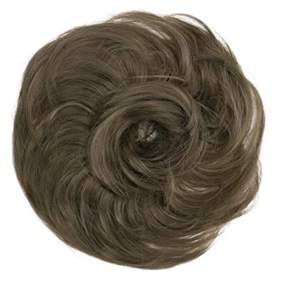 Bild av CAISHA Hårstycke Hårelastiskt Updos Brudfrisyrer Voluminöst Lätt Vågigt Bulle Ljusbrun G8B