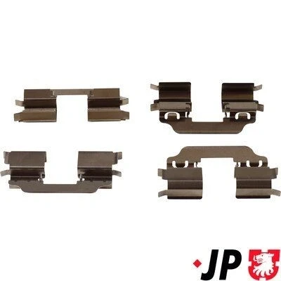 Bild av JP GROUP 4364003810 Kit d&#039;accessoires, plaquette de frein à disque RENAULT: Koleos I, Kangoo II Express, / Grand
