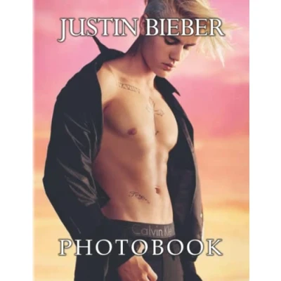 Bild av Justín Bíeвєr Photo Book: Picture Book For Fans Of All Ages With 40 High Quality A Pop Prince Perfect Gifts Relaxation And Decoration