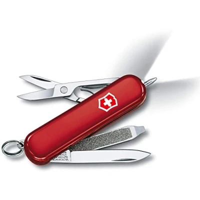 Bild av Victorinox, Schweizer Taschenmesser, Signature Lite, Multitool, 7 Funktionen, Klinge, klein, Nagelfeile, Schraubendreher 2.5 mm