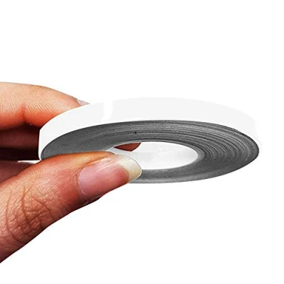 Bild av 4R Quattroerre.it 10466 trim ränder självhäftande remsor för bilar, vit, 5 mm x 10 m