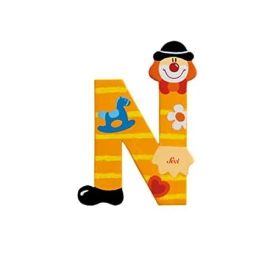 Bild av Trudi 81750 bokstav clown N (färgsorterad)