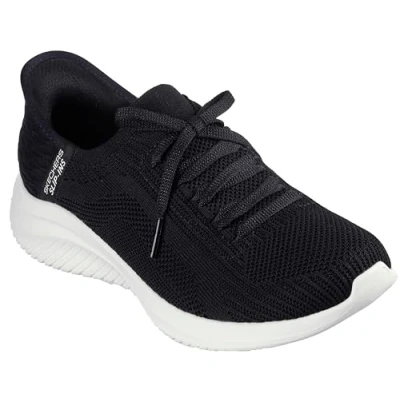 Bild av Skechers Dam Hands Free Ultra Flex 3.0 Brilliant Path sneakers, svart, 38.5 EU Weit