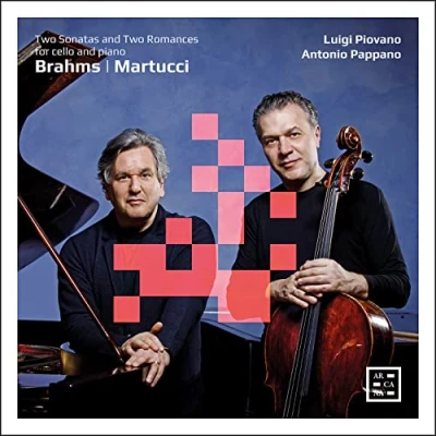 Bild av Brahms/Martucci: Two Sonatas And Romances For Cello And...
