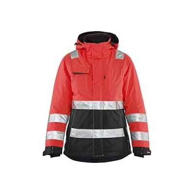 Bild av VARSELJACKA 4872 1987 VINTER DAM VARSELRÖD/SVART S Beijerbygg Byggmaterial