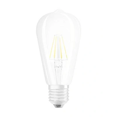 Bild av OSRAM LED lampa E27 6,5W ST64 Rustika 827