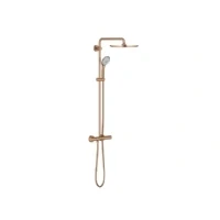 Bild av Grohe Euphoria System 310, Duschsystem med termostatblandare för väggmontering, Borstad Warm Sunset