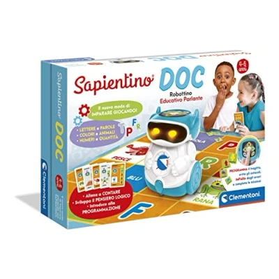 Bild av Clementoni Sapientino Doc robot Coding och programmering, pedagogisk interaktiv (på italienska) för barn 5 år 17698