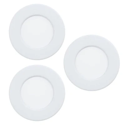 Bild av EGLO FUEVA 6 Z INFÄLLD SET Ø86 RGB/CCT 3X3,5W 1560LM IP44 VIT