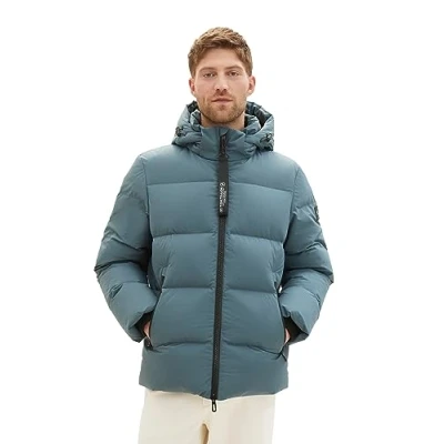 Bild av TOM TAILOR Herr 1037350 jacka, 32506 Dusty Dark Teal, XL, XL