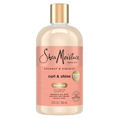 Bild av Sheamoisture SHEA Moisture Coconut AND Hibiscus CURL Shine Shampoo Schampo, Storlek: 384 ml,