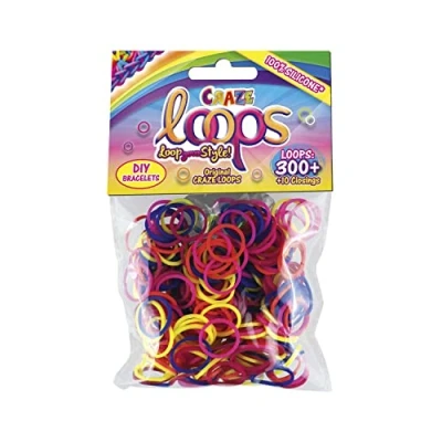 Bild av Craze Loops gummi set om 300 armband, gör själv, barn, logoband, det barnsmycken, band för pyssel, gummiarmband, pysselset barn 20722