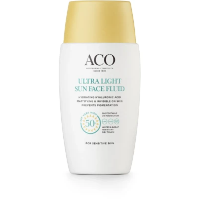 Bild av ACO Sun Light Face Fluid SPF 50+ 40 ml